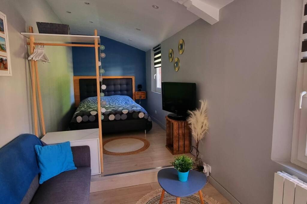 Beauchamps  Studio Independant Avec Terrasse Vue Jardin מראה חיצוני תמונה