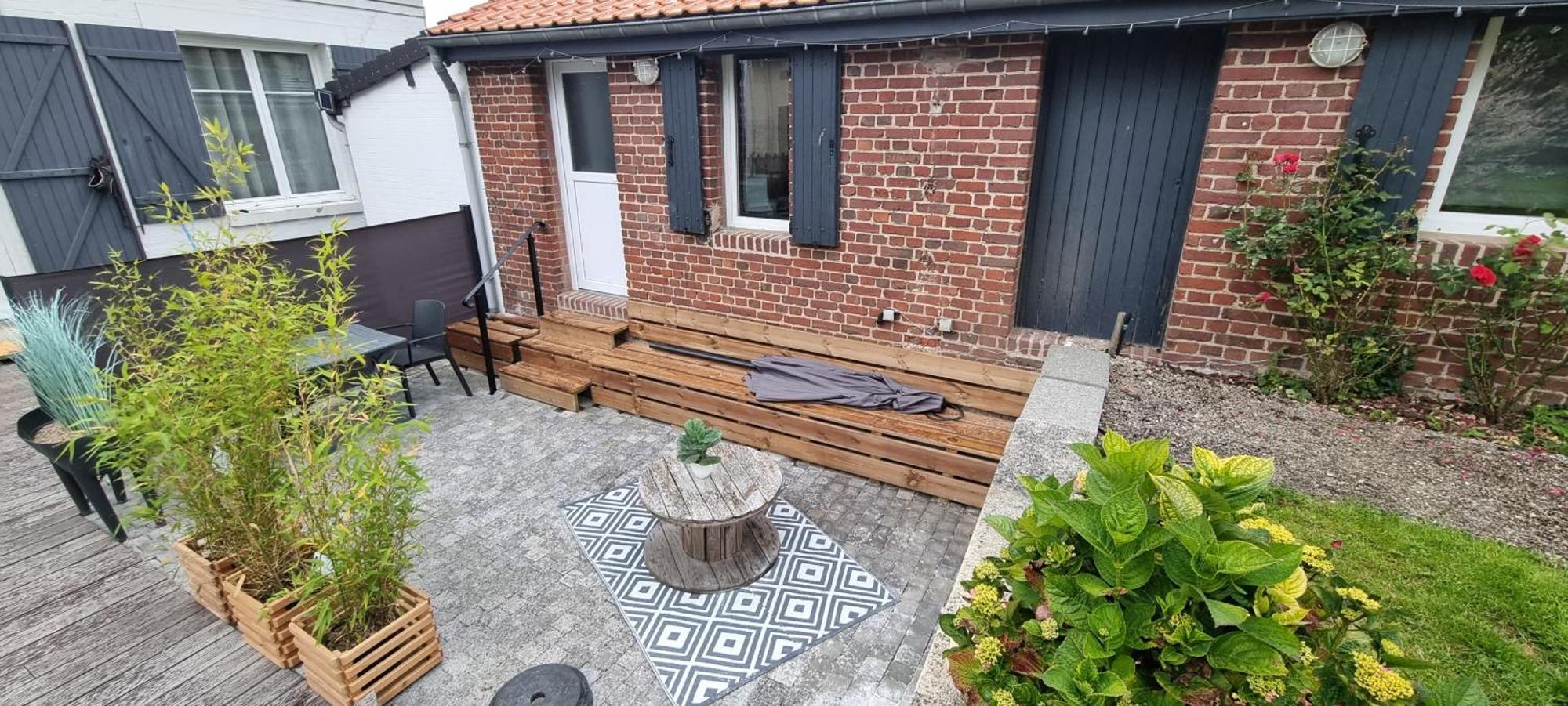 Beauchamps  Studio Independant Avec Terrasse Vue Jardin חדר תמונה